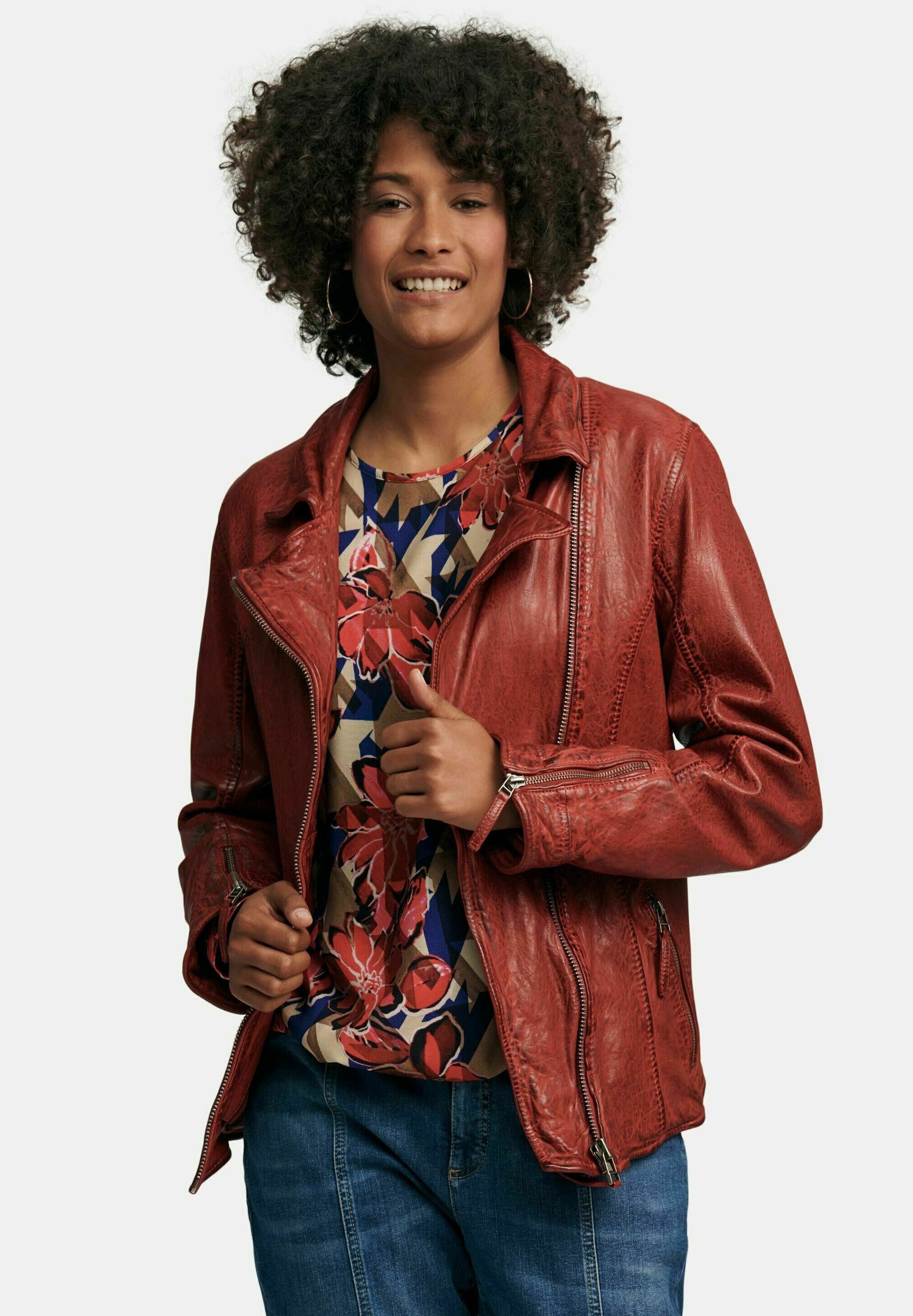 Emilia lay lederjacke Clearance